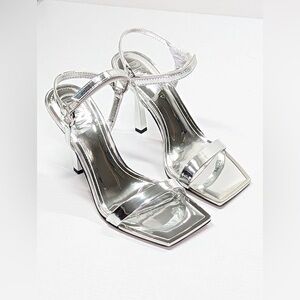 DKNY Women's Rance Ankle-Strap Square-Toe Dress Sandals